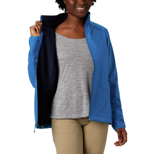 Chaqueta Cortavientos de Lona para Mujer, a la Moda, para Exteriores, Impermeable, Transpirable, con Cuello Alto, Precio Bajo, Servicio Personalizado - Product Image 3