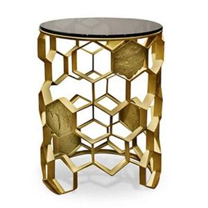 TABLE d'appoint de TABLE en verre acrylique au design moderne, meilleure vente, pour meuble de salon - Product Image 5