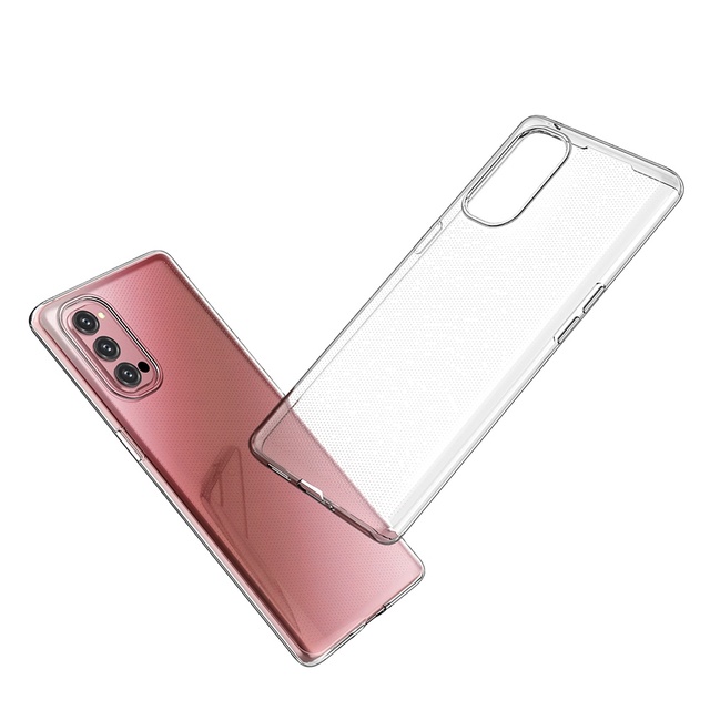 Ultra-thin Transparent Tup Soft Mobile Phone case for OPPO Phone Series OPPO Reno 4 Pro Mobile Phone Cover