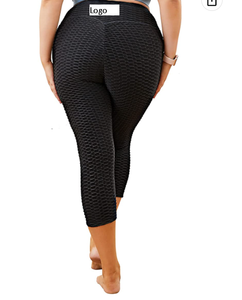Plus Size Leggings High Waist Athletic Workout Yoga Pants Pockets Women's Tummy Control Best Thick Long Hot Selling - Product Image 1