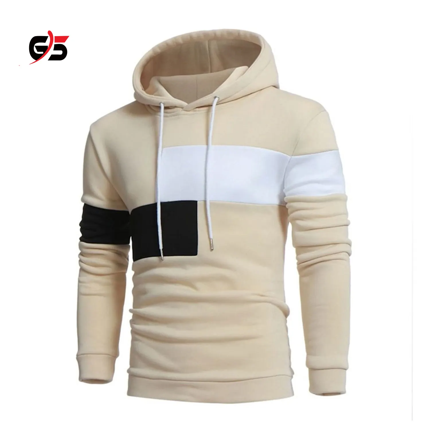 Latest Men's Hoodies Custom Casual Wear Outdoor Fashion 100% Cotton Fleece Customized Outdoor Pullover Cheap OEM Sweatshirt