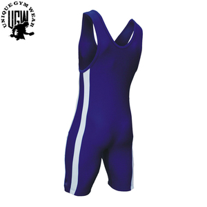 Uniformes de Halterofilia Profesionales de Spandex de Alta Calidad, Singletes de Lucha Libre para Hombre, Uniforme de Lucha Libre al por Mayor - Product Image 3