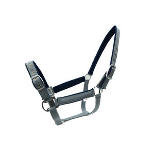 Licol de cheval emballé sur mesure Style de selle occidentale Doublure en polaire PVC nylon de haute qualité Matériau PP durable avec quincaillerie en zinc - Product Image 1