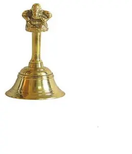 最佳质量壁挂铃铛曼迪尔神庙客厅装饰Pooja装饰项目定制金属印度电镀家居用品