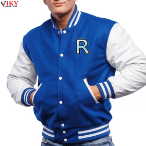 Chaqueta Letterman de alta calidad personalizada de chenilla bordada chaqueta de béisbol al por mayor chaqueta universitaria unisex - Product Image 2