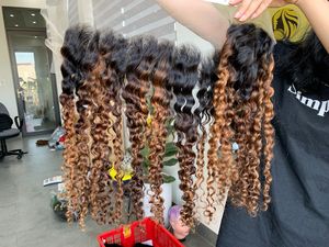 Extensiones de Cabello Humano Vietnamita de Múltiples Donantes, Rizado Marrón Piano - Product Image 5