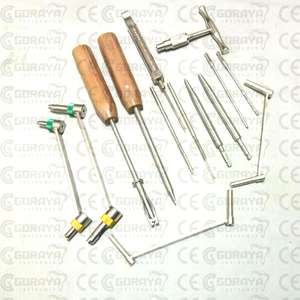 HOT SALE GORAYA GERMAN Quick Coupling <b>Screw</b> <b>Driver</b> Drill <b>Bit</b> Surgical Orthopedics Instruments 14 PCS A+ CE ISO APPROVED - Product Image 1
