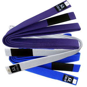 Ceinture professionnelle Jiu Jiu Jitsu 100% coton ceintures d'arts martiaux sur mesure ceintures de Kimono Jiu Jitsu brésilien - Product Image 1