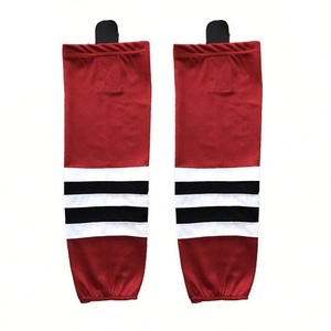 Chaussettes de hockey sur glace pour hommes de haute qualité, sublimation personnalisée, meilleure vente de vêtements de hockey sur glace directement du fabricant - Product Image 5