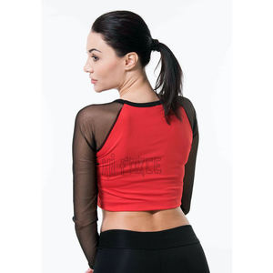 Nuevo estilo, camisetas deportivas de alta calidad para mujer, sudadera informal, camisetas de Yoga, camisetas deportivas, ropa de gimnasio con hombros descubiertos - Product Image 2