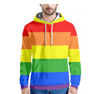 Sudadera con Capucha Personalizada de Forro Polar para Hombre, Ecológica, Transpirable, 100% Poliéster/Algodón, Impresión por Sublimación con Logotipo Personalizado - Product Image 1