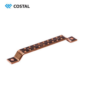 Barra colectora de cobre personalizada más vendida, resistencia a altas temperaturas, alto punto de fusión, uso Industrial, doblado de soldadura de edificios costeros - Product Image 4