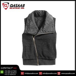 Women Stand-Collar Warmed Winter Fleece Breathable Fleeced <b>Jacket</b> Outdoor-Zip Waistcoats Lightweight With Pocket - Product Image 3