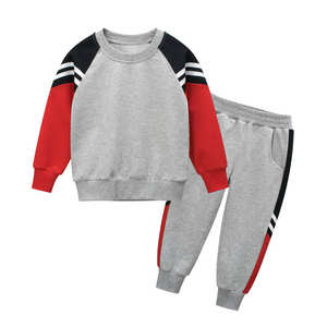 Custom Made Outdoor Wholesale Kids Jogging Suits Custom Jogger Kids Tracksuits Sweatsuit Sets - Product Image 5