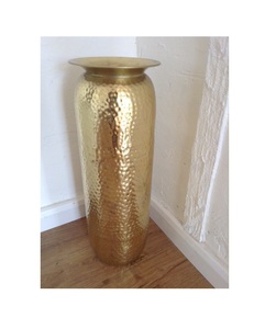 Intricately Designed Flower <b>Vases</b> Metal <b>Vases</b> Gold Finishing Modern Hot Selling Fashionable for Home Decoration Plant <b>Stand</b> - Product Image 2