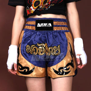 Short de boxe thaï muay thaï/MMA Jujitsu, design personnalisé, logo, pour enfants - Product Image 4