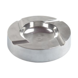 Modern Design Silver Ashtray With Plated Finishing Decor <b>Bar</b> Home and Hotel Office Design Ashtrays - Product Image 3