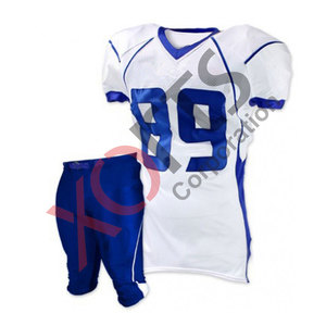 Uniforme de football américain sublimé orange noir de qualité supérieure pour hommes manches courtes style grande taille à des prix abordables - Product Image 4