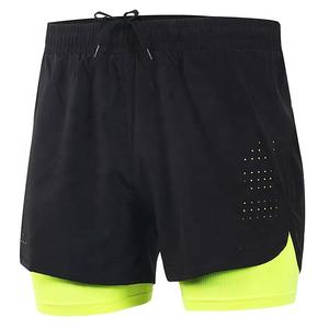 Ropa de gimnasio personalizada para hombre, pantalones cortos deportivos de poliéster y LICRA para entrenamiento y correr - Product Image 2