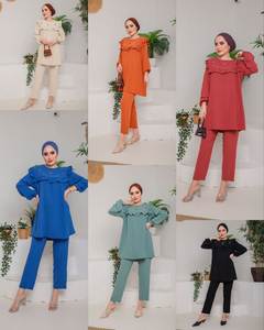 New Season <b>Women's</b> Islamic Modest <b>Dresses</b> Abaya Kaftan <b>Tunic</b> Kimono Hijab High Quality Silk Ethnic Dubai Arab Muslim Fashion - Product Image 6