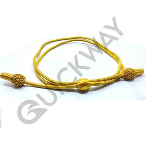 Meilleure qualité confortable 2025 cordon de chapeau de campagne de cérémonie cordon de capuchon d'or pour le camping - Product Image 1