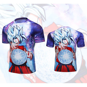 Camiseta Sublimada Estampada de Nuevo Estilo al por Mayor, Corte Ajustado para Hombre, Camisetas Sublimadas 100% Poliéster - Product Image 5