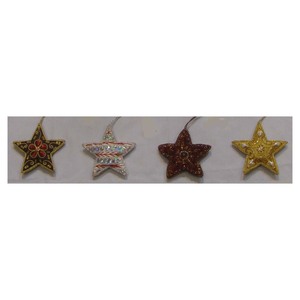 Indian Manufacture Christmas Tree Decorative Star Shape Hanging Item - Product Image 1