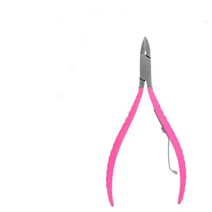New Arrival Pink Nail Cuticle Nipper / Perfect Nail Care Tool