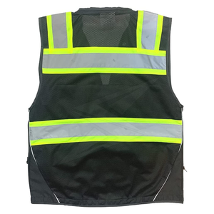 Gilet de sécurité réfléchissant haute visibilité ANSI Classe 2 avec LED clignotante, imperméable, logo personnalisé - Product Image 2
