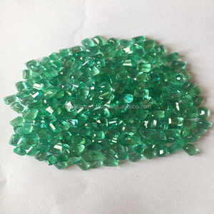 AAA Grade Natural Emerald Cut Loose Gemstone Green IGI Certified 5x4mm 70 Carat - Product Image 1