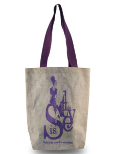 Sac fourre-tout en jute de qualité supérieure à deux tons avec impression personnalisée, design élégant |   Sac à main promotionnel réutilisable - Product Image 6