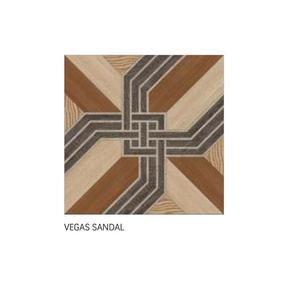 Carreaux de sol en céramique porcelaine design en bois de couleur marron 40x40cm - Product Image 1