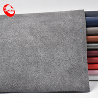 Cuir respirable de résistance d'hydrolyse de Stock de cuir d'unité centrale de microfibre d'unité centrale de matière première pour des chaussures et des sacs