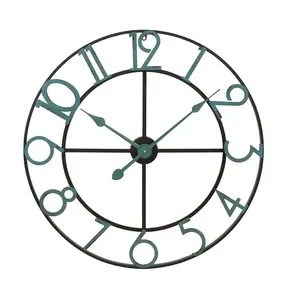 金属挂钟优质手工设计师钟热卖家居装饰新品金属挂钟