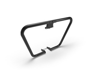 Protector de Motor Trapezoidal Negro para Classic 350 UCE, Classic 500 UCE, Bullet 350, Bullet 500, Electra 350 199060, Compatible con Royal Enfield - Product Image 1