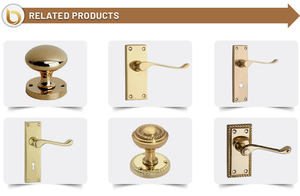 Bouton de porte de mortaise victorienne finition laiton moderne de 53mm Prix concurrentiel pour les fabricants de fenêtres pour les acheteurs en vrac - Product Image 3