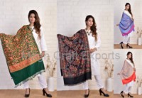 Grosir Selendang Pashmina Wanita Musim Dingin, Rajutan Tangan Wol, Dua Sisi, Desainer, Hijab, Body Wrap