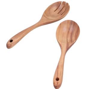 Cuillère de cuisine en bois naturel, service de cuisine, taille personnalisée pour l'eau en bois sans danger articles ménagers et de cuisine - Product Image 3