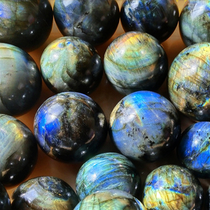 Chrysocolla Sphere Purple Labradorite Rough Rose Quartz Geode <b>Crystal</b> Sphere Natural Gemstone Bulk Wholesale Supplier Gift Item - Product Image 4