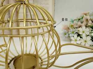 Europa Creativa de metal de oro de manualidades de boda hotel Accesorios - Product Image 5