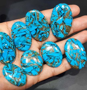 หินธรรมชาติหินโอปอลอัญมณี Cabochon ที่เครื่องประดับโบราณ - Product Image 2