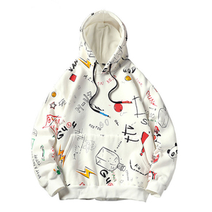 Sudadera con Capucha para Hombre, Estilo Urbano, Corte Regular, Spandex/Algodón, Estampado de Leopardo, Transpirable, Tallas Grandes, Alta Calidad - Product Image 4