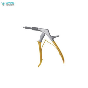 Forceps chapados en oro para hacer fotos, instrumentos ginecológicos con mango único - Product Image 1
