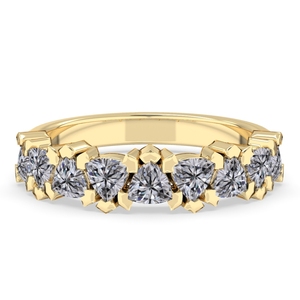Bijoux fins bague de fiançailles de mariage en diamant blanc 10K 14K 18K bijoux en diamant bague de bijoux en diamant blanc - Product Image 1