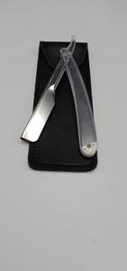 Maquinilla de afeitar recta con logotipo personalizado con mango de plástico Hoja reemplazable de acero inoxidable Maquinilla de afeitar desechable para cara Cuerpo Bikini - Product Image 2