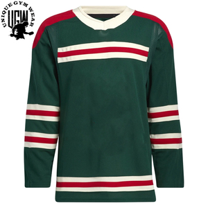 Maillot de hockey sur glace pour homme adulte, impression numérique personnalisée de haute qualité - Écologique, 100% polyester, séchage rapide, respirant, équipe personnalisée - Product Image 4