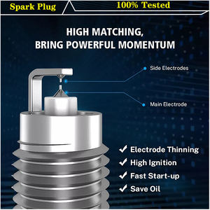 Iridium candele BKR6EGP 7092 10843128 96417176 96417176 motore automobilistico di alta qualità candele - Product Image 4