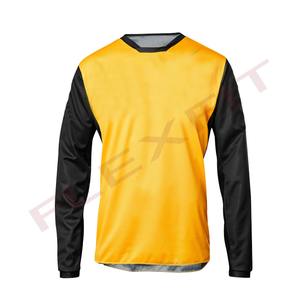 Venta caliente 100% Poliéster Secado rápido Manga larga Off Road Dirt Bike Motocross Racing Jersey para la venta - Product Image 5