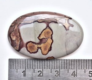 Cabochon en grains de café jaspe 100 pièces, haute qualité, pierres précieuses, pour la fabrication de bijoux, gemmes faits à la main - Product Image 3