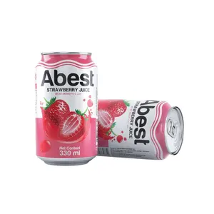 厂家批发软饮料330毫升草莓汁果汁
